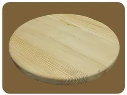 چهارپایه چوبی خراطی شده سایز 30×60 سانتی‌متری