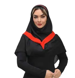 مقنعه اداری رینگی