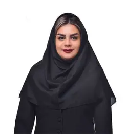 مقنعه اداری ساده