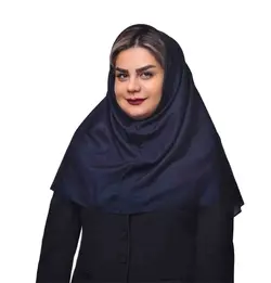 مقنعه اداری ساده