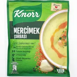 سوپ عدس و پیاز کنور۷۶گرم ا Knorr mercimek çorbasi