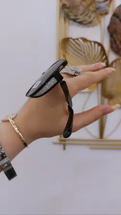 عینک دخترانه گربه ای مشکی