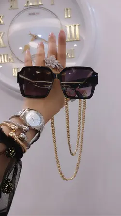 عینک کارولینا کد ۱۲۱ مشکی