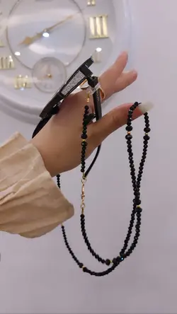 عینک کارولینا بغل شاین مشکی کد ۱۳۰