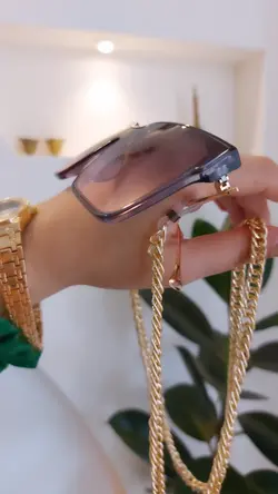 عینک فانتزی طوری کد۰۹۰۹ طوسی صورتی