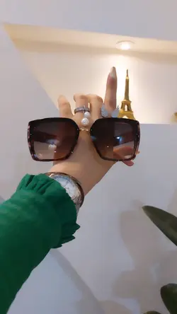 عینک لوییس کد۰۰۵ نسکافه صورتی