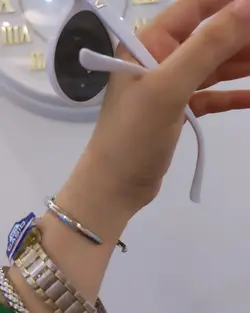 عینک مانستر سفید