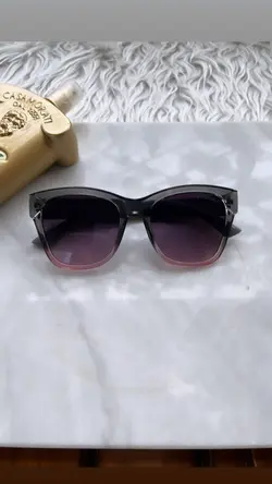 عینک شانل کد ۰۱۰۳ طوسی صورتی