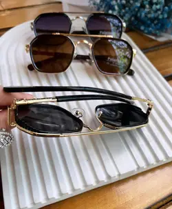 عینک لویی ویتون کد ۰۱۲۲ فریم طلایی