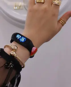 ساعت ال ای دی طرح هندونه