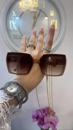عینک بالا طلایی ysl کد ۰۱۸۱ بژ