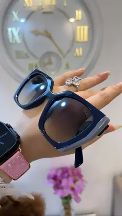 عینک پرادا کد ۰۱۸۵ سرمه ای طوسی