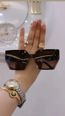 عینک DG کد ۰۱۹۳ رنگ‌ نسکافه ای