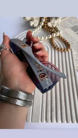 عینک دیور کد ۰۲۱۰ رنگ طوسی صورتی