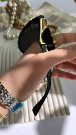 عینک گربه ای کد ۰۲۰۶ رنگ مشکی