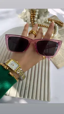 عینک شانل ترند کد ۰۲۱۷ رنگ بنفش