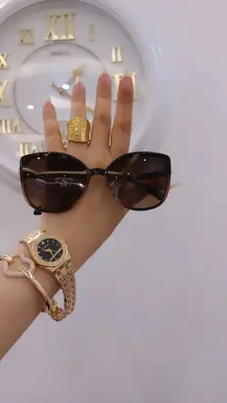 عینک جیمی بغل شاین کد ۰۲۱۹ رنگ نسکافه ای