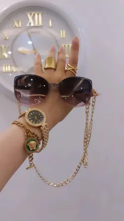 عینک جیمی بغل شاین کد ۰۲۱۹ رنگ طوسی صورتی