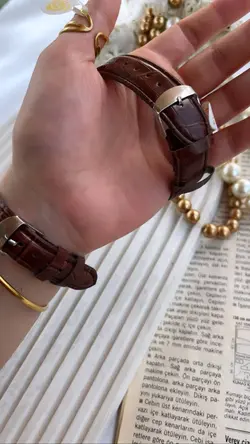 ساعت مردونه رومانسون عسلی