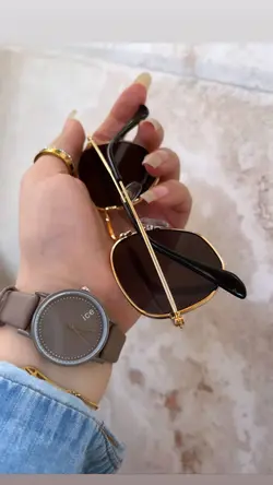 عینک RayBan کد ۰۲۴۳ شش ضلعی گرد