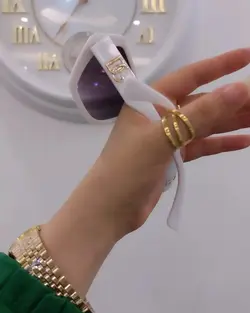 عینک D&amp;G کد ۰۲۴۰ رنگ سفید