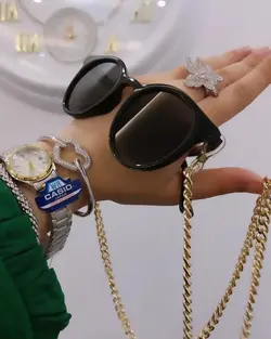 عینک گردمانستر کد ۰۲۳۹ رنگ‌مشکی