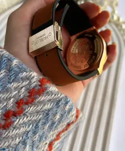 ساعت مردانه هابلوت کد ۰۲۴۵ عسلی