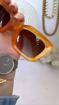 عینک سلین کد ۰۲۴۹ رنگ‌ نارنجی