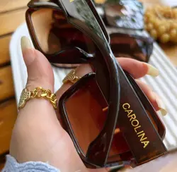 عینک کارولینا کد ۰۱۲۰ رنگ قهو ه ای