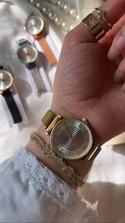 ساعت امپریو بندمگنتی کد ۰۳۰۵ رنگ‌ طلایی