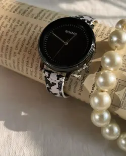 ساعت NOMAD کد ۰۳۰۸ رنگ‌ سفیدمشکی