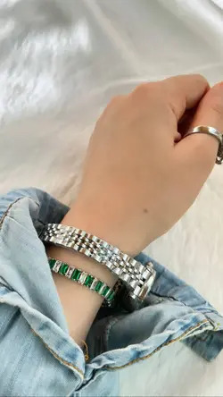 ساعت رولکس کد ۰۳۱۲ ست صفحه مشکی