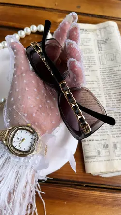 عینک شانل کد ۰۳۵۲ رنگ نسکافه ای