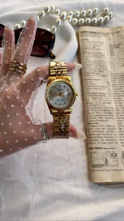 ساعت مردونه رولکس کد ۰۳۵۸ رنگ طلایی