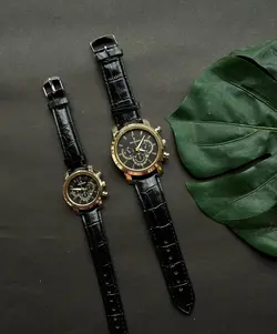 ساعت رومانسون کد ۰۳۶۸ رنگ مشکی