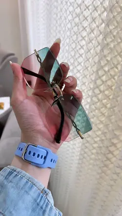 عینک فریم لس