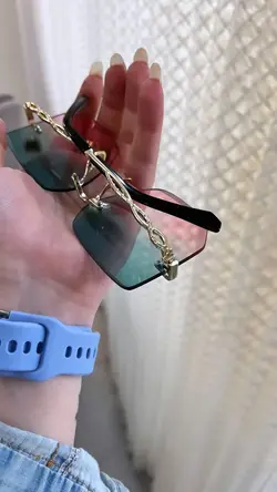 عینک فریم لس