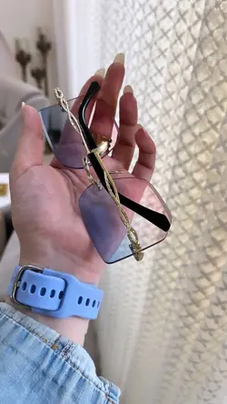 عینک فریم لس