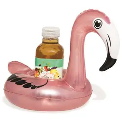 شناور نگهدارنده نوشیدنی روی آب طرح فلامینگو