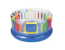 تشک جامپینگ بادی کودک سرسره دار طرح دلقک