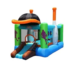 تشک جامپینگ بادی با طرح بولینگ