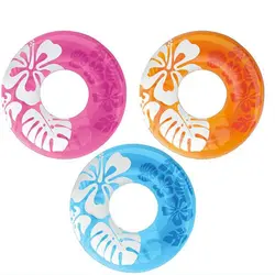 حلقه شنا بادی گرد طرح برگ سه رنگ اینتکس