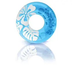 حلقه شنا بادی گرد طرح برگ سه رنگ اینتکس