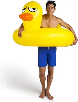 حلقه شنا بادی طرح جوجه اردک