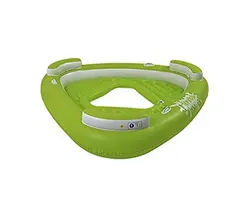 تشک بادی روی آب با طرح مثلثی