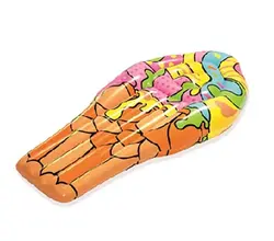 تشک بادی روی آب بزرگسال طرحدار