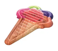 تشک بادی روی آب بزرگسال طرح بستنی