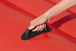 تشک بادی روی آب 6 نفره طرح ماشین بست وی