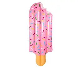 تشک بادی روی آب بستنی