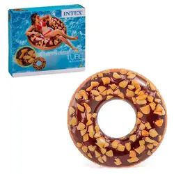 حلقه شنا طرح شیرینی شکلاتی